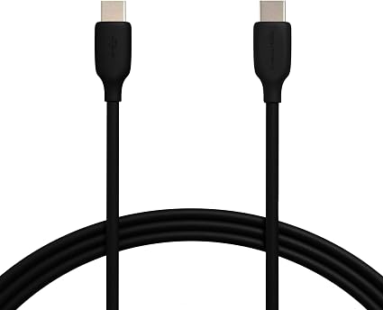 Câble de chargement rapide USB-C vers USB-C, 1,8 m