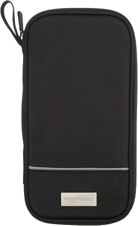 Organisateur de voyage en nylon avec protection RFID