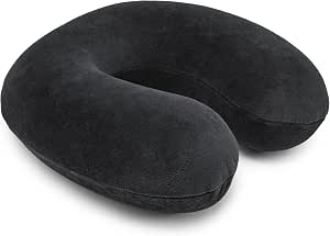 Semi-circulaire coussin tour de cou en mousse à mémoire de forme