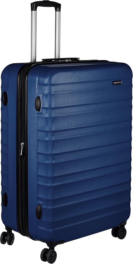 Valise Rigide Grande, bagage de voyage extensible ABS, 4 roulettes doubles